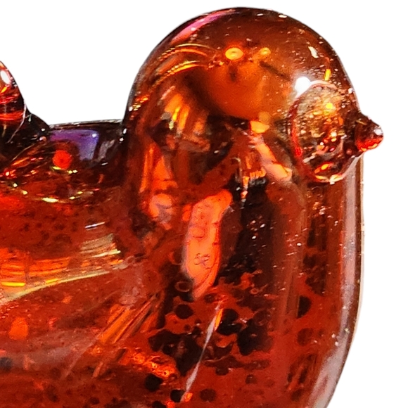 Vintage Lot of Three Glass & Capiz Shell Angels & Bird Christmas Tree Ornaments - Picture 6 of 14